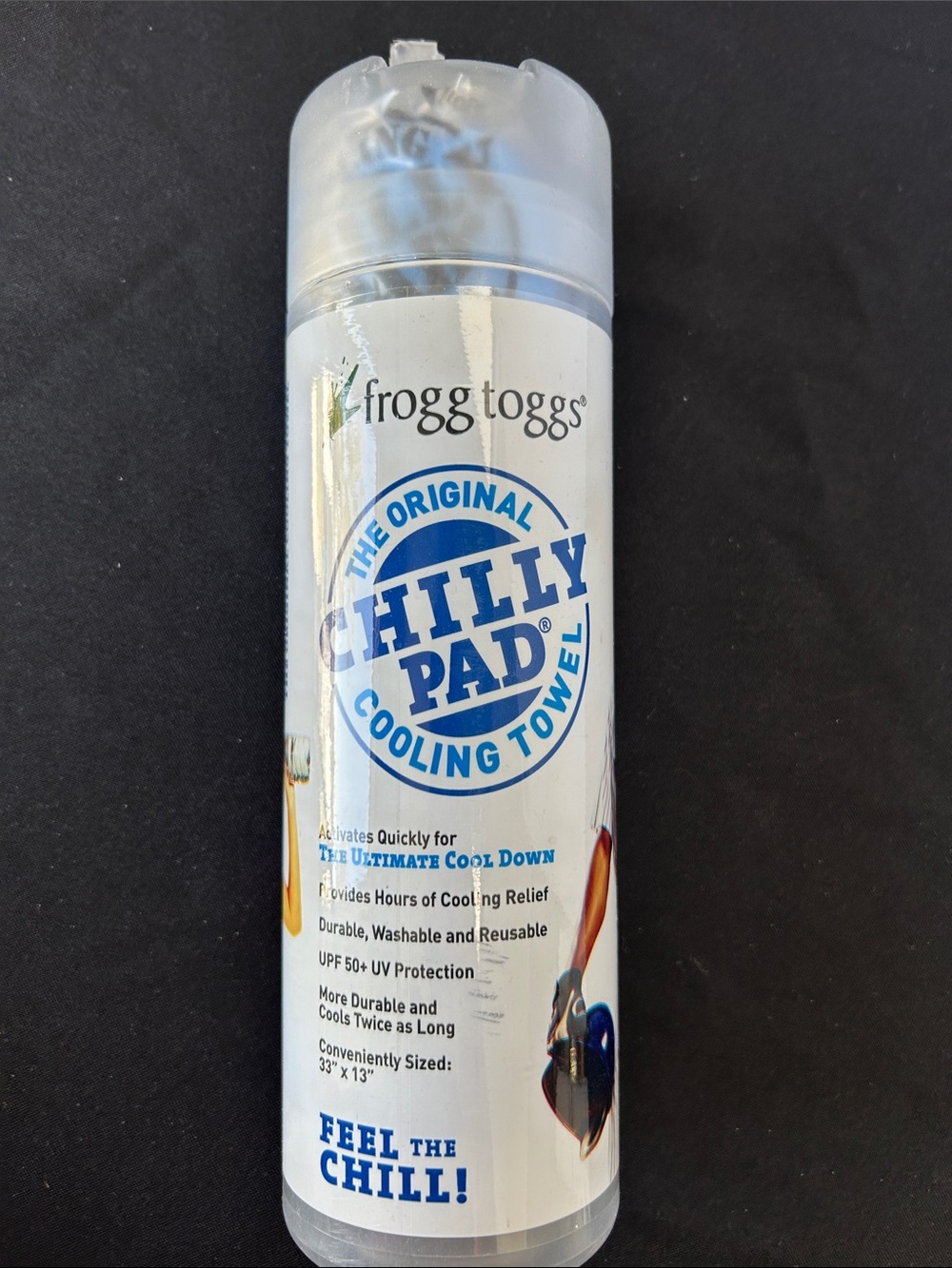 frogg toggs Chilly Pad Cooling Towel - White/Blue